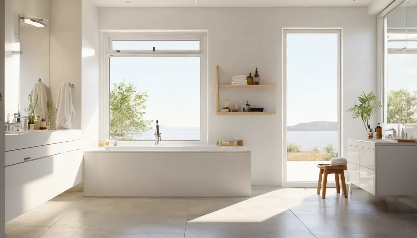 A bright, accessible bathroom with a walk-in tub in a Jordan home